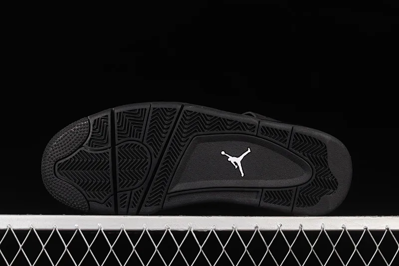 All categories Air Jordan Jordan series basketball shoes Air Jordan 4 foreign trade version Air Jordan 4 Retro "Black Cat" AJ4 Joe 4 Black Cat First layer frosted CU1110-010